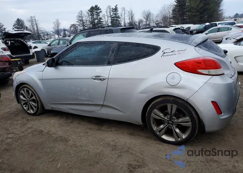 2012 Hyundai Veloster z USA, uszkodzony, nr VIN KMHTC6AD9CU067780
